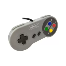 Controle Usb Joystick Knup Kp-3124 Cinza Nintendo