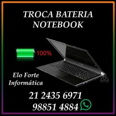 Troca de Bateria de Notebook 
