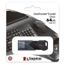 Pen Drive Kingston Exodia 64GB Kingston USB 3.2, Preto/Azul - DTXON/64GB