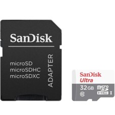 Cartão De Memória Micro SD Sandisk Ultra 32GB, Classe 10, Com Adaptador