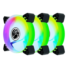 Kit Com Controladora BrazilPC 3 Cooler Fan 120mm RGB