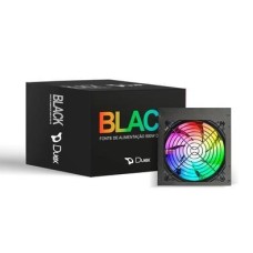 Fonte De Alimentação Duex Dx 500 Fse 500w RGB Com cabo