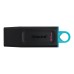 Pen Drive DataTraveler Exodia 64GB Kingston USB 3.2, Preto/Azul - DTX/64GB