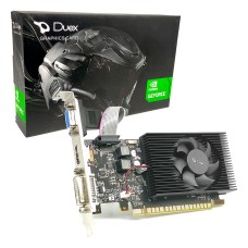 Placa de Vídeo Nvidia Duex GT730, 4GB DDR3, 128 Bits, Low Profile, HDMI, DVI, VGA 