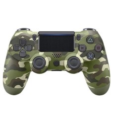 Controle Joystick Gamepad Sem Fio Dualshock 4 Para PS4 - Camuflado Verde