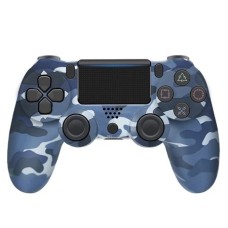 Controle Joystick Gamepad Sem Fio Dualshock 4 Para PS4 - Camuflado Azul