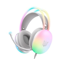 Headset Fone Gamer Onikuma X-25 Com RGB Led - Branco